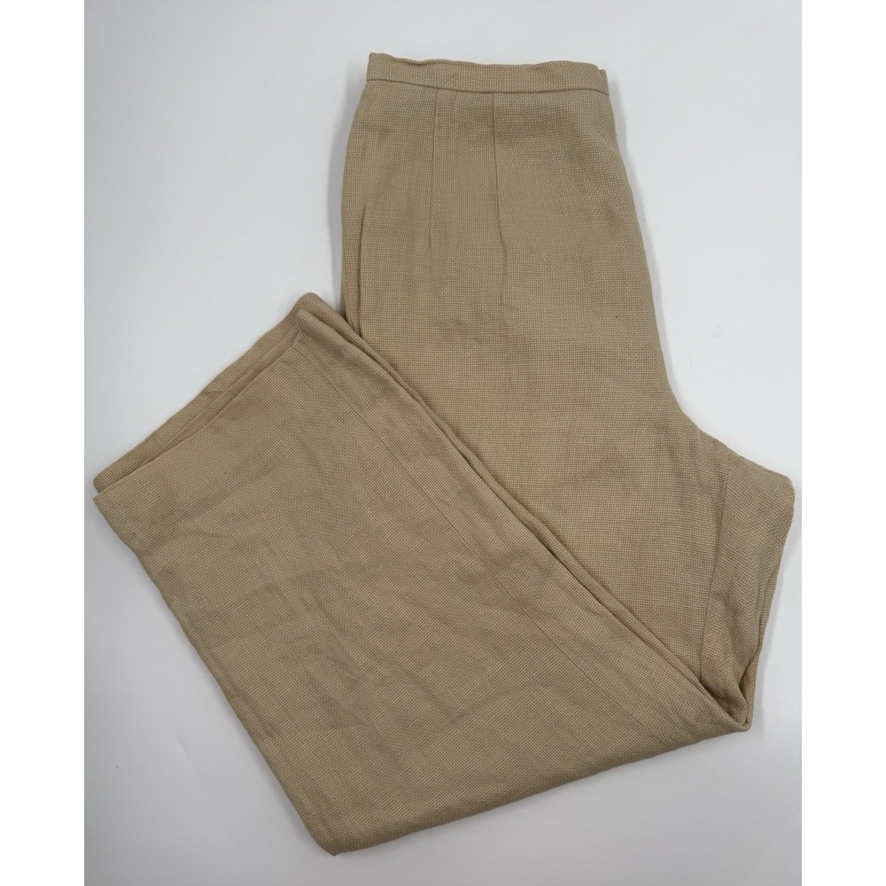 Talbots Women's Petite Linen Pants Size 4
